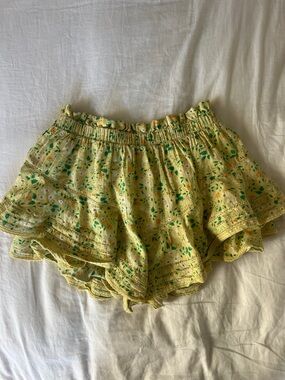 Aerie ruffle skort